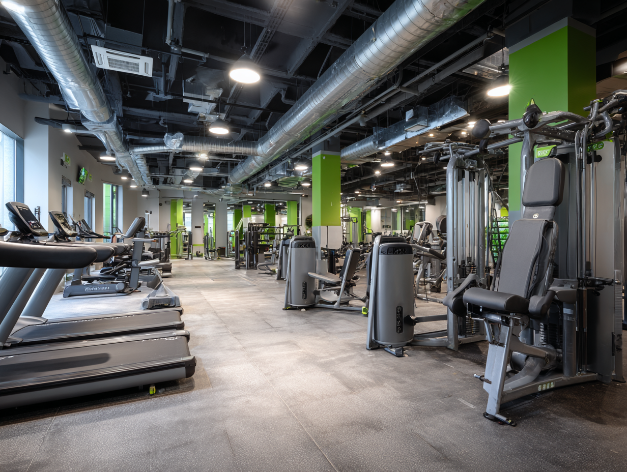 Активні люди різного віку займаються фітнесом